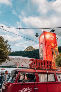 Promostand der Glarner Kantonalbank am ESAF 2025.