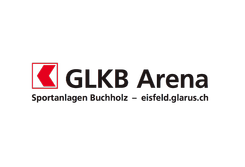 GLKB Arena-Logo, Partner im Vorteilsprogramm Glarner Set der GLKB für exklusive Vergünstigungen.