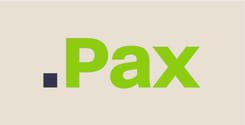 Logo der Pax Versicherung, Schweizer Anbieter für Vorsorge- und Versicherungslösungen.