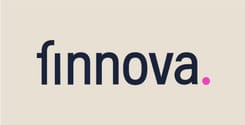 Logo von Finnova, Anbieter von Bankensoftware und digitalen Finanzplattformen.