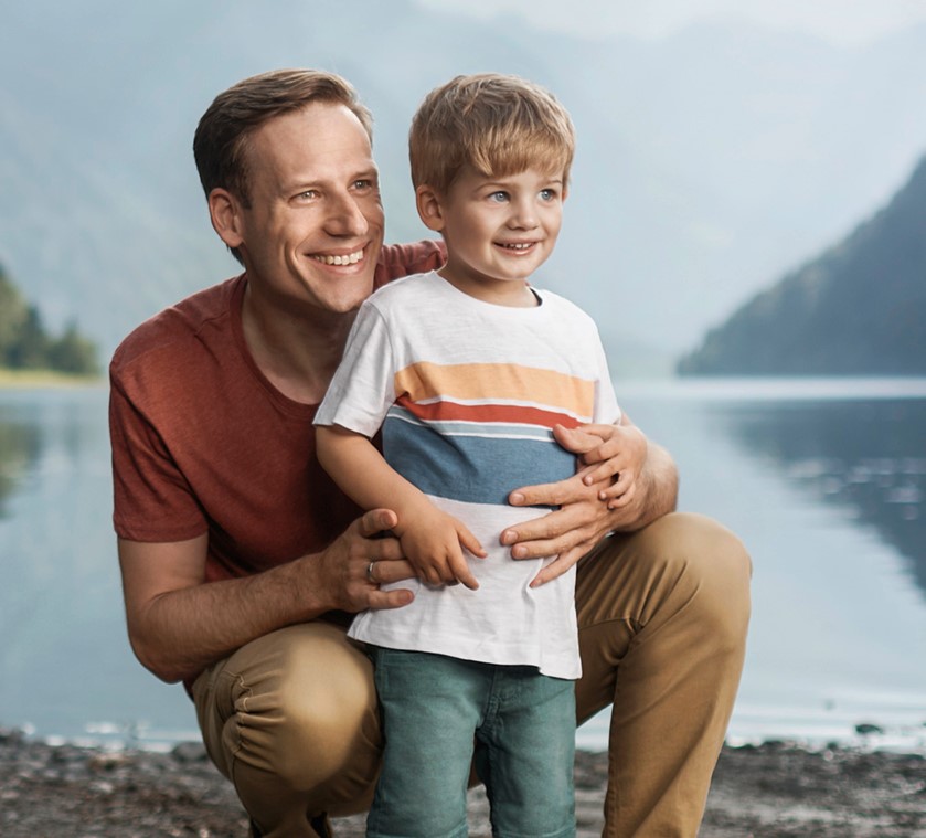 Vater und Sohn