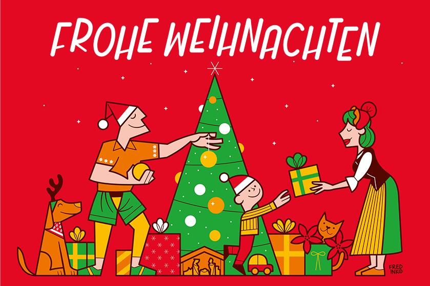 ESAF Fredinko frohe Weihnachten