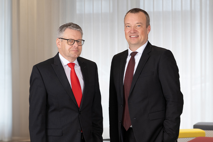 Sven Wiederkehr und Martin Leutenegger