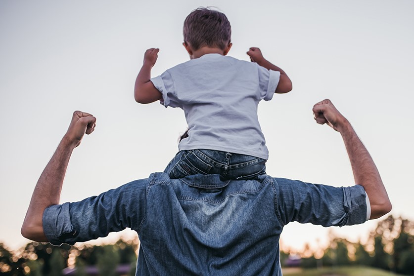 Vater und Sohn